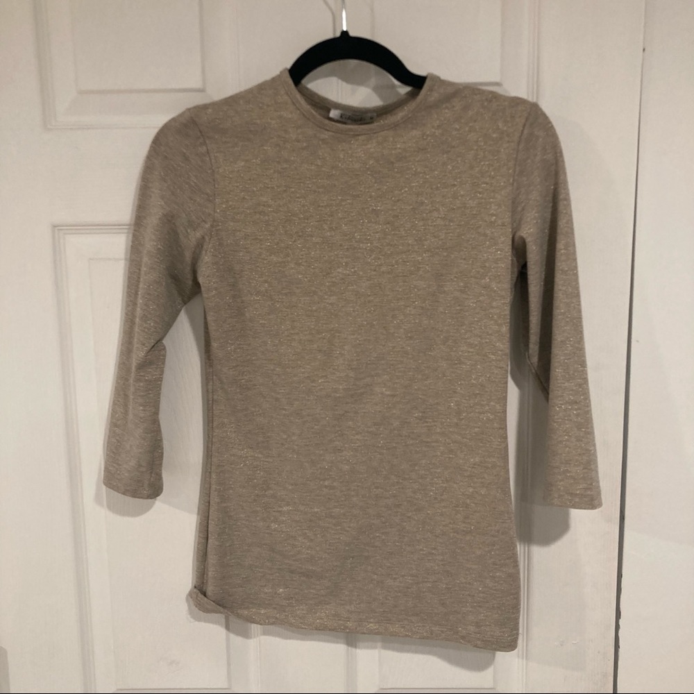3/4 top gold shell